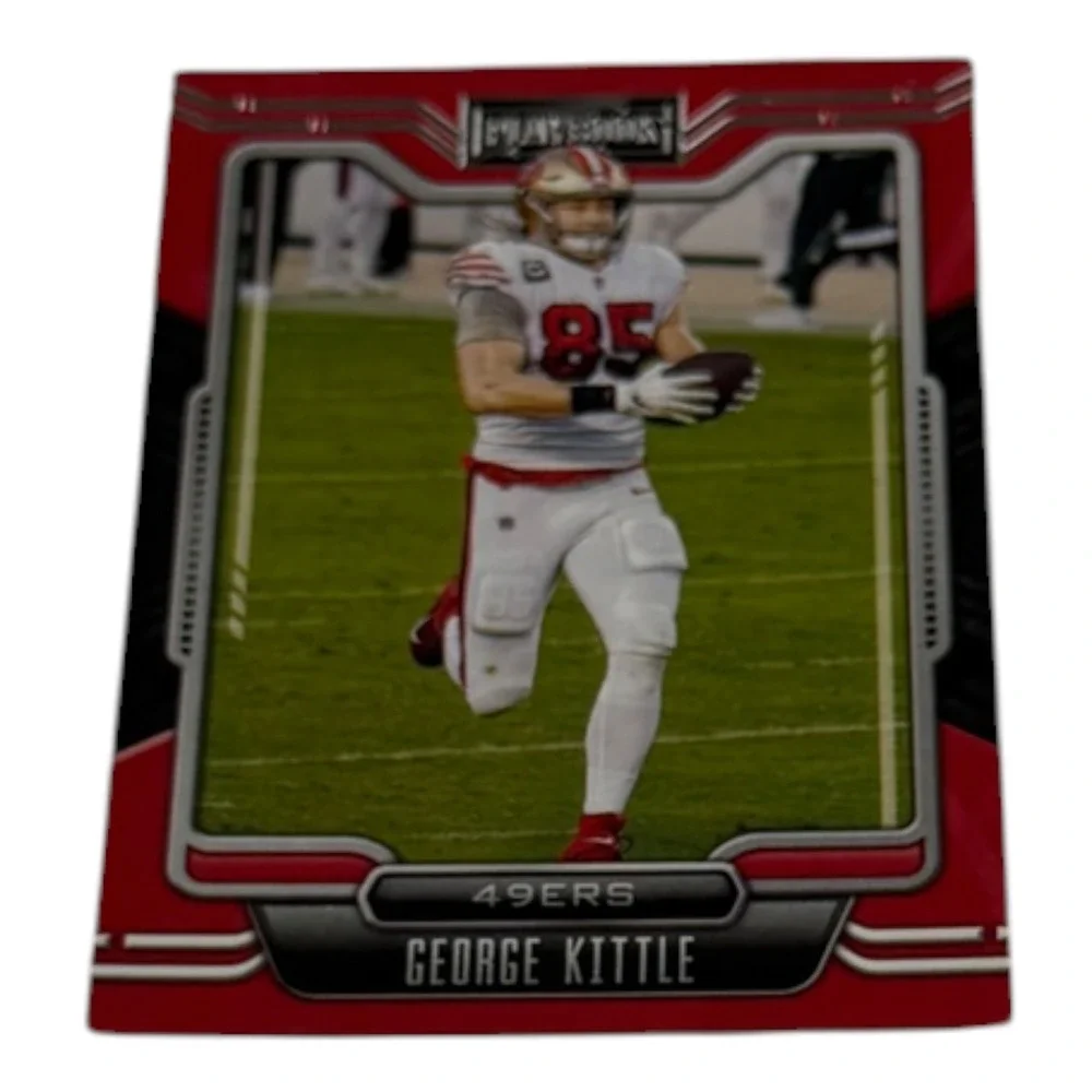 2021 Panini Playbook George Kittle San Francisco 49ers Card 76 NFL Football